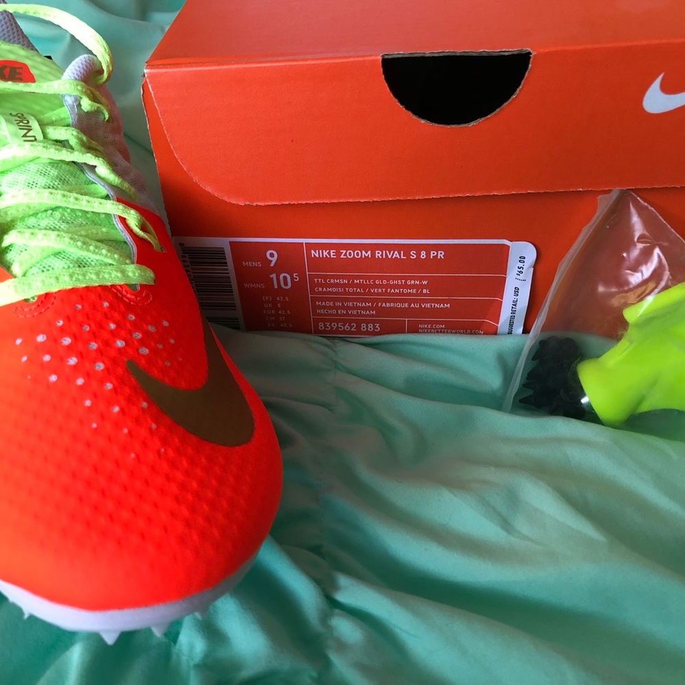 Nike Zoom Rival S 8 PR track spike sprint shoes